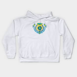 Ukrainian pattern Kids Hoodie